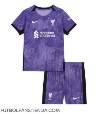 Liverpool Tercera Equipación Niños 2023-24 Manga Corta (+ Pantalones cortos)